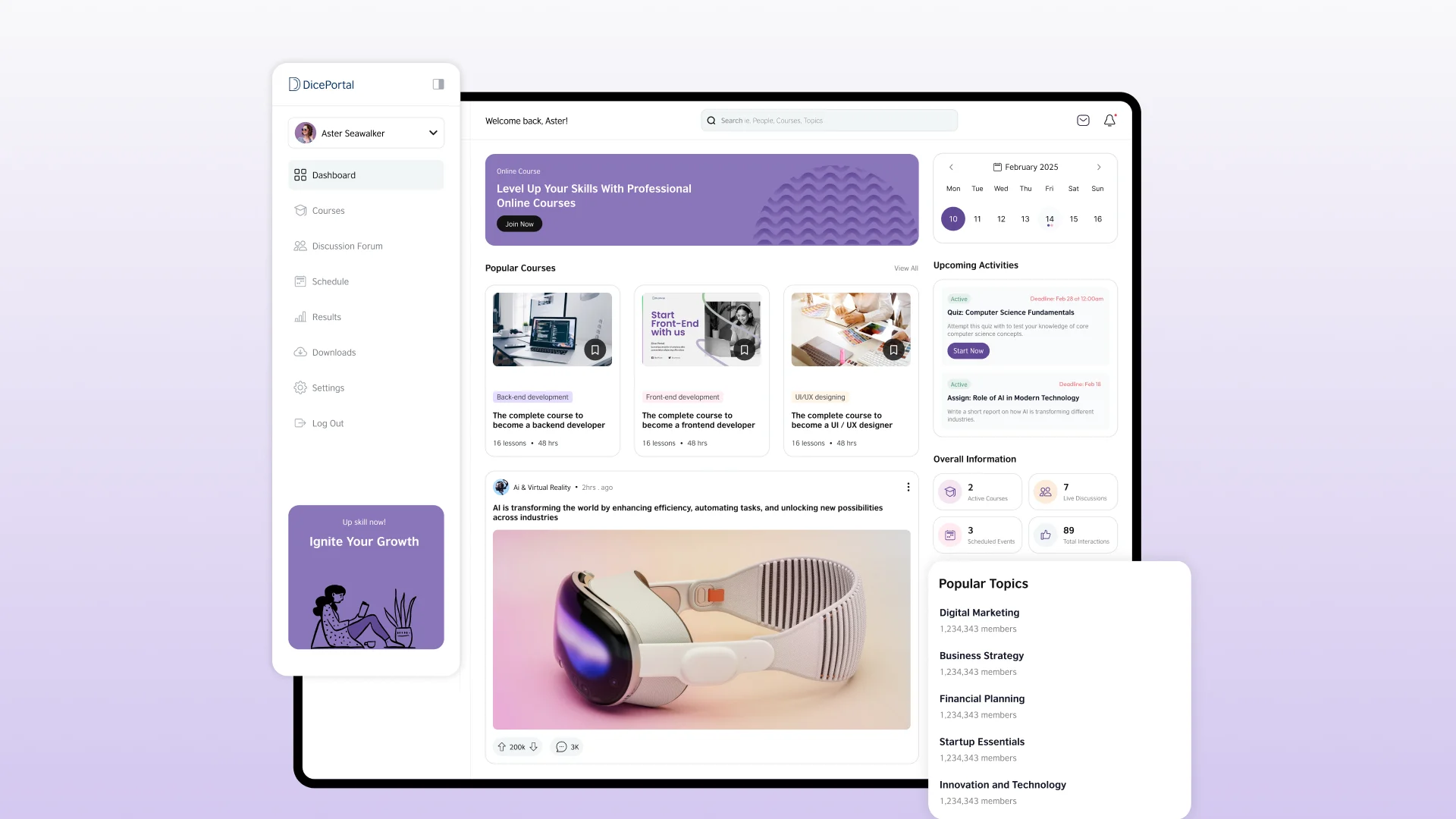 DICE LMS Portal for British Council