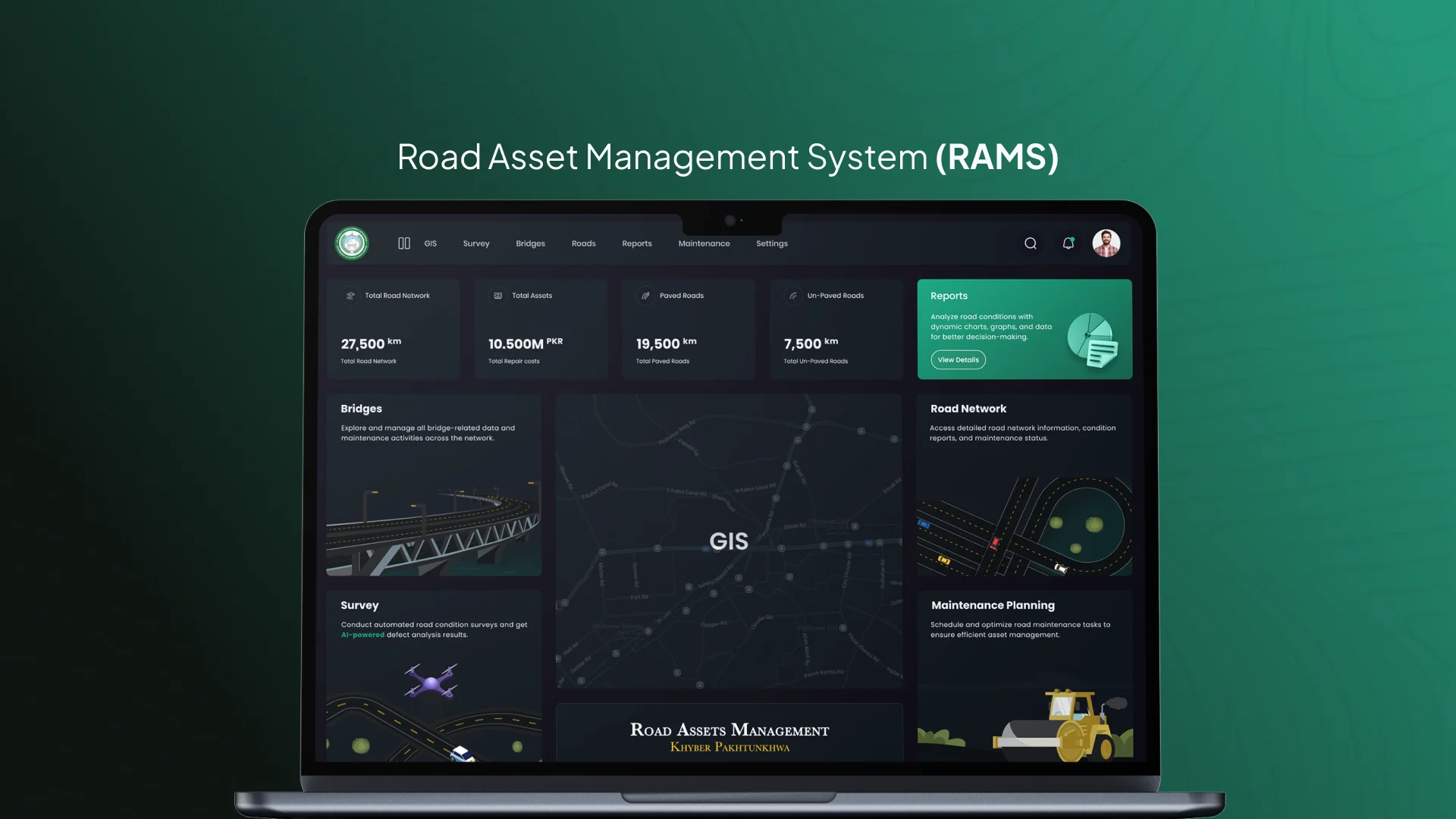 AI Powered Road Asset Management System for KPK Government