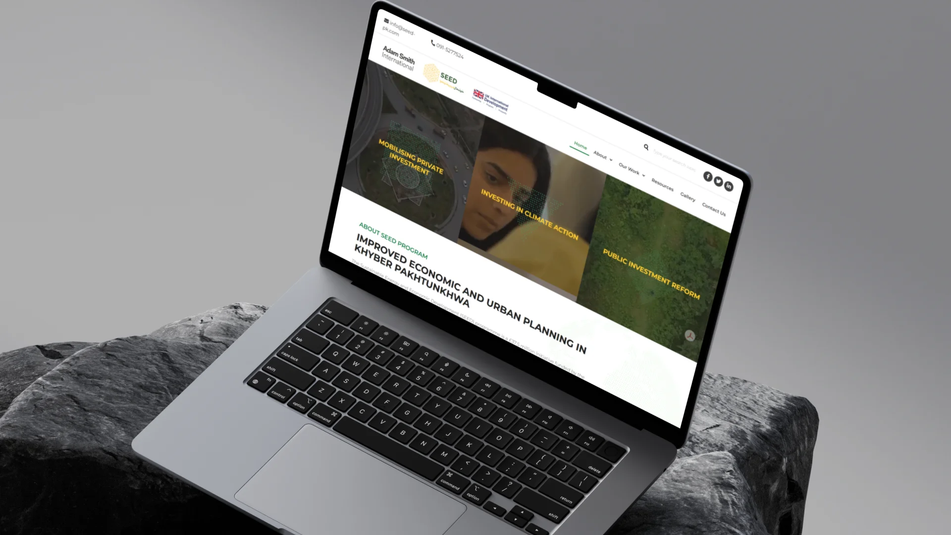 SEED Programme Website Redesign
