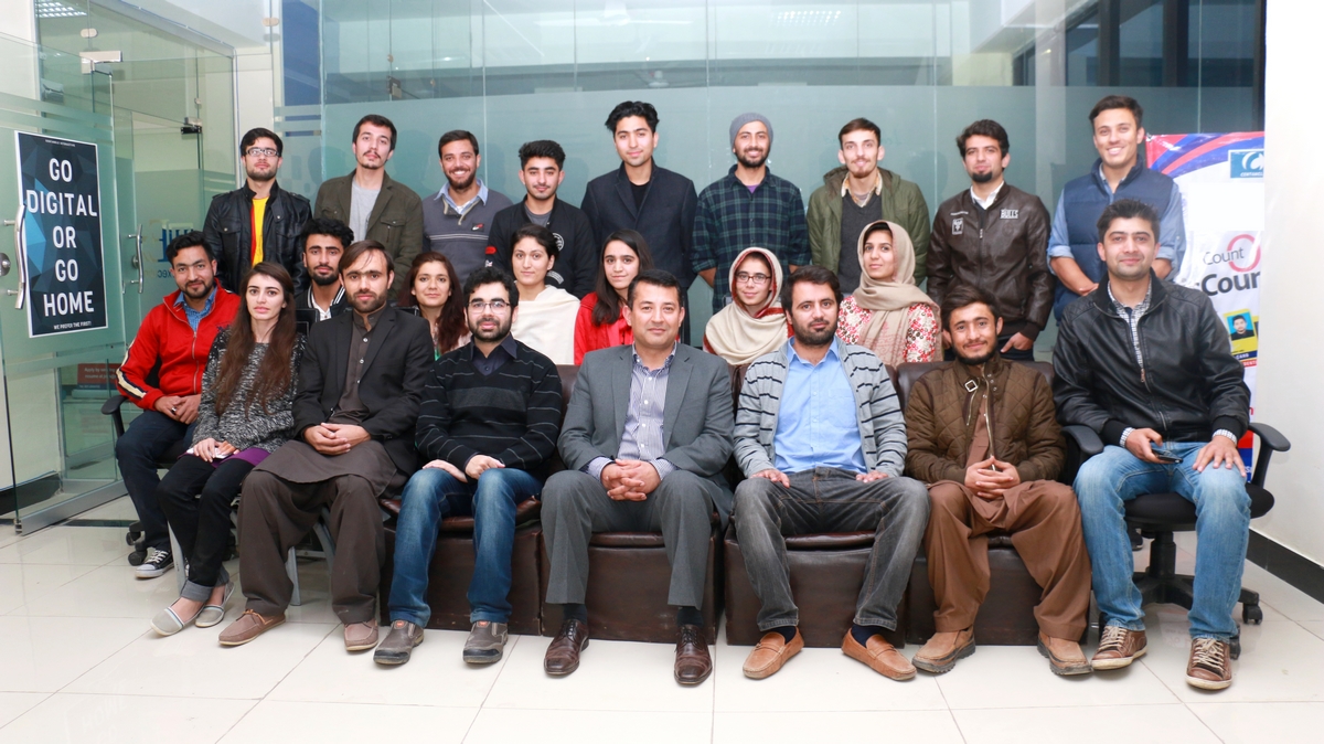 “Trends in IT and Importance of Volunteering” with Mr. Shaukat Ali Khan
