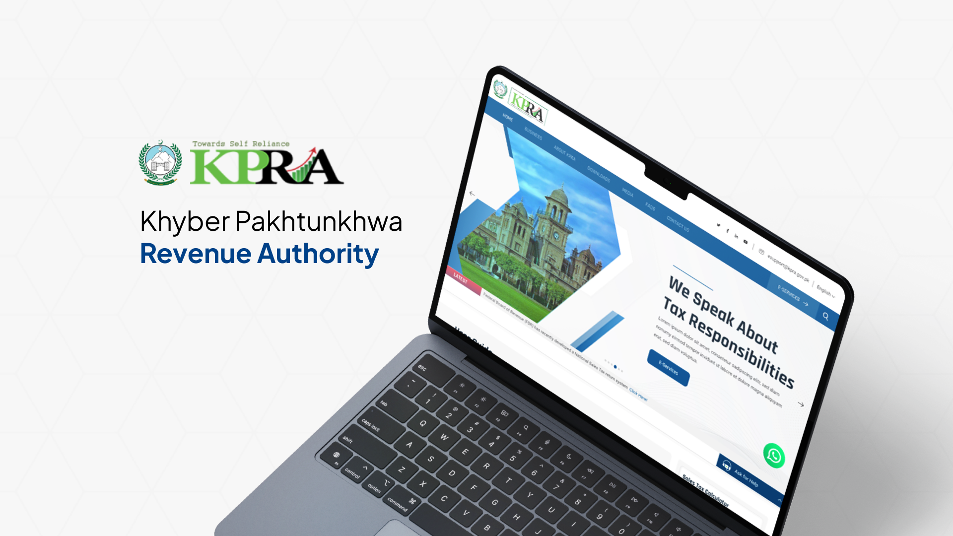 Development of Website for Khyber Pakhtunkhwa Revenue Authority