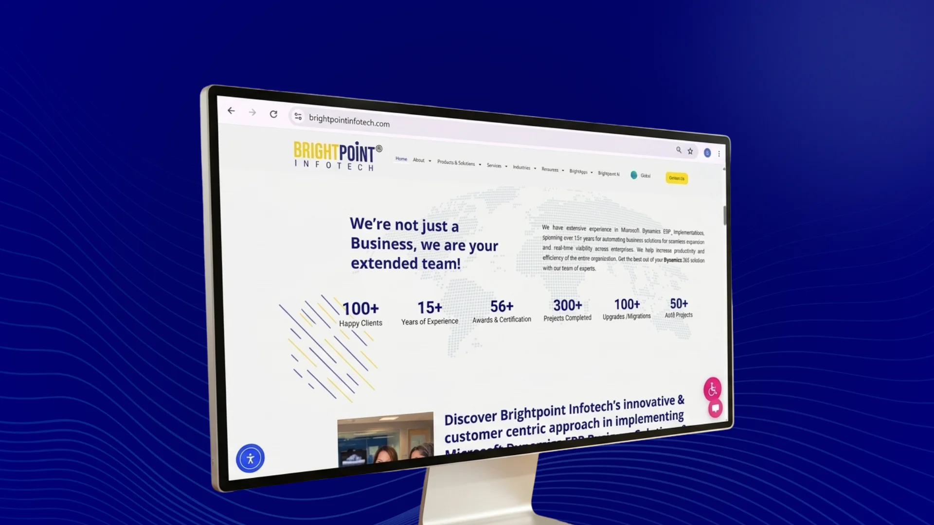 Outdated Website, Complex Offering