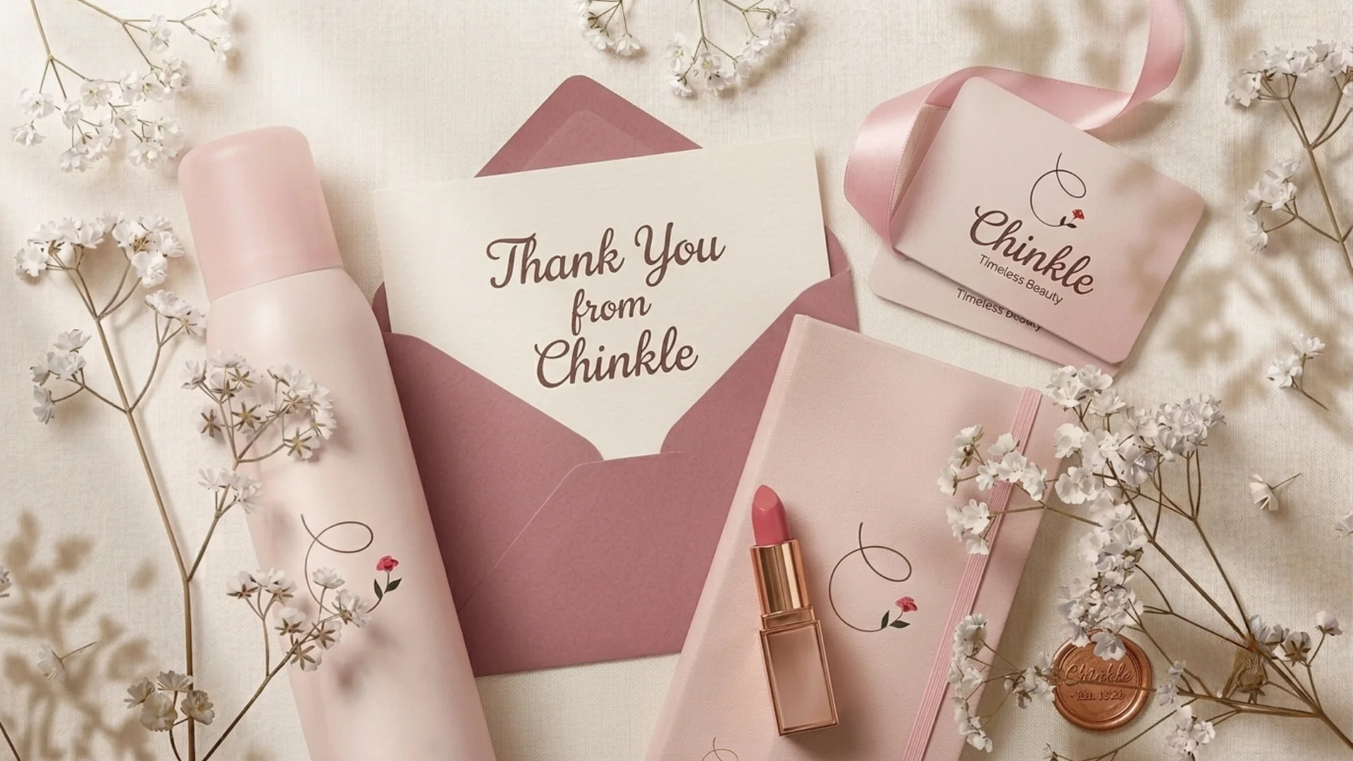 Chinkle needed a distinct identity that felt soft, refined, and memorable