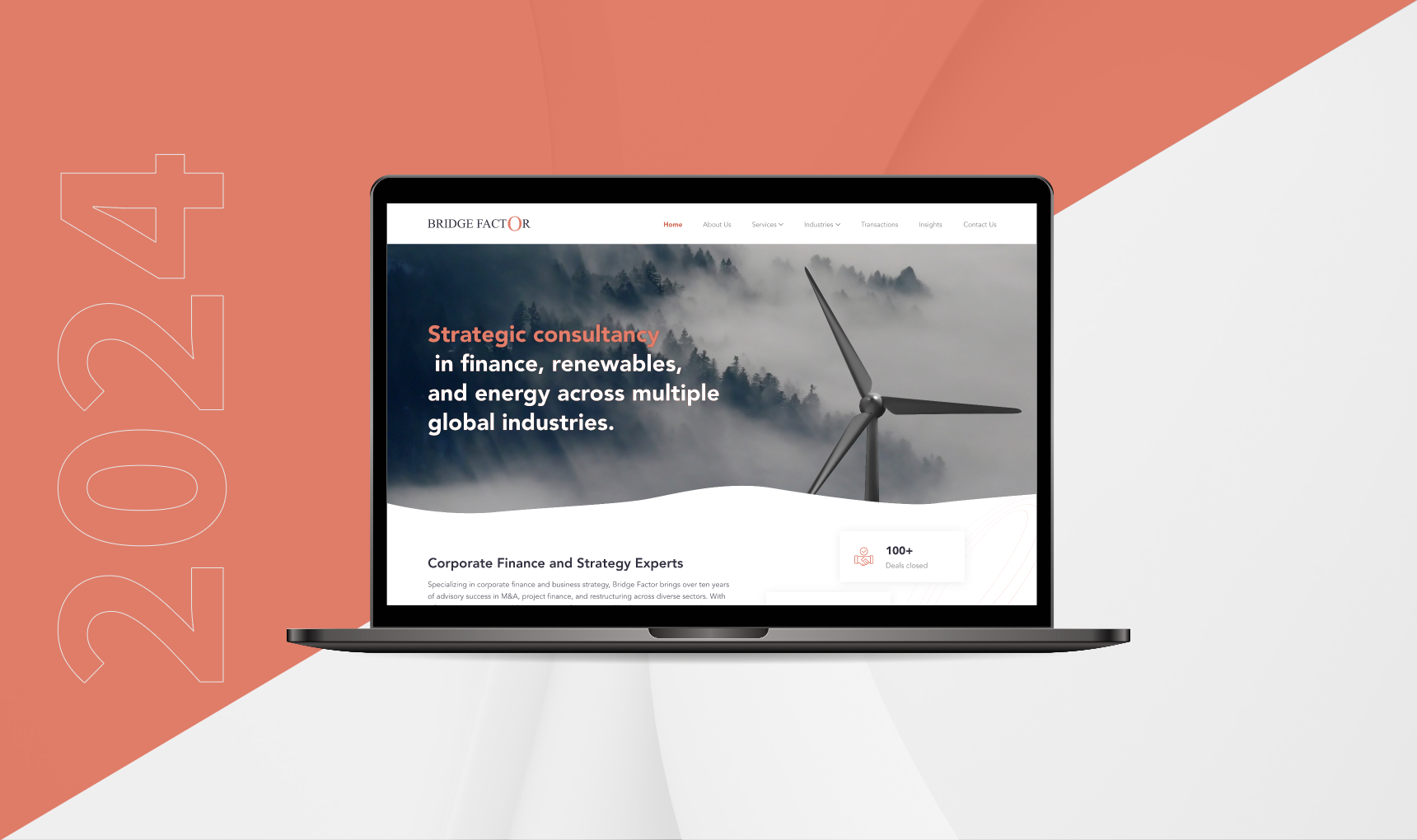 Bridge Factor Website Redesign