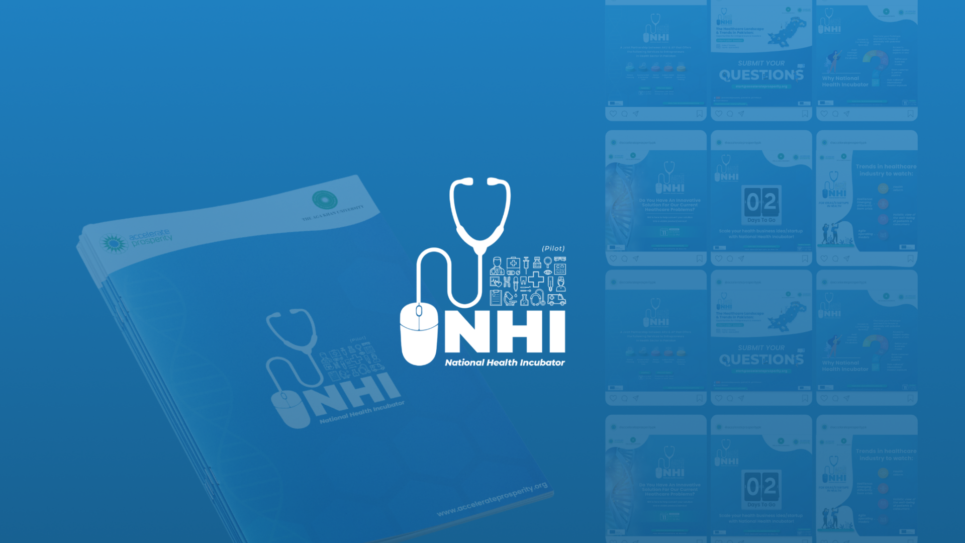 National Health Incubator Brand Identity and Social Media Campaign