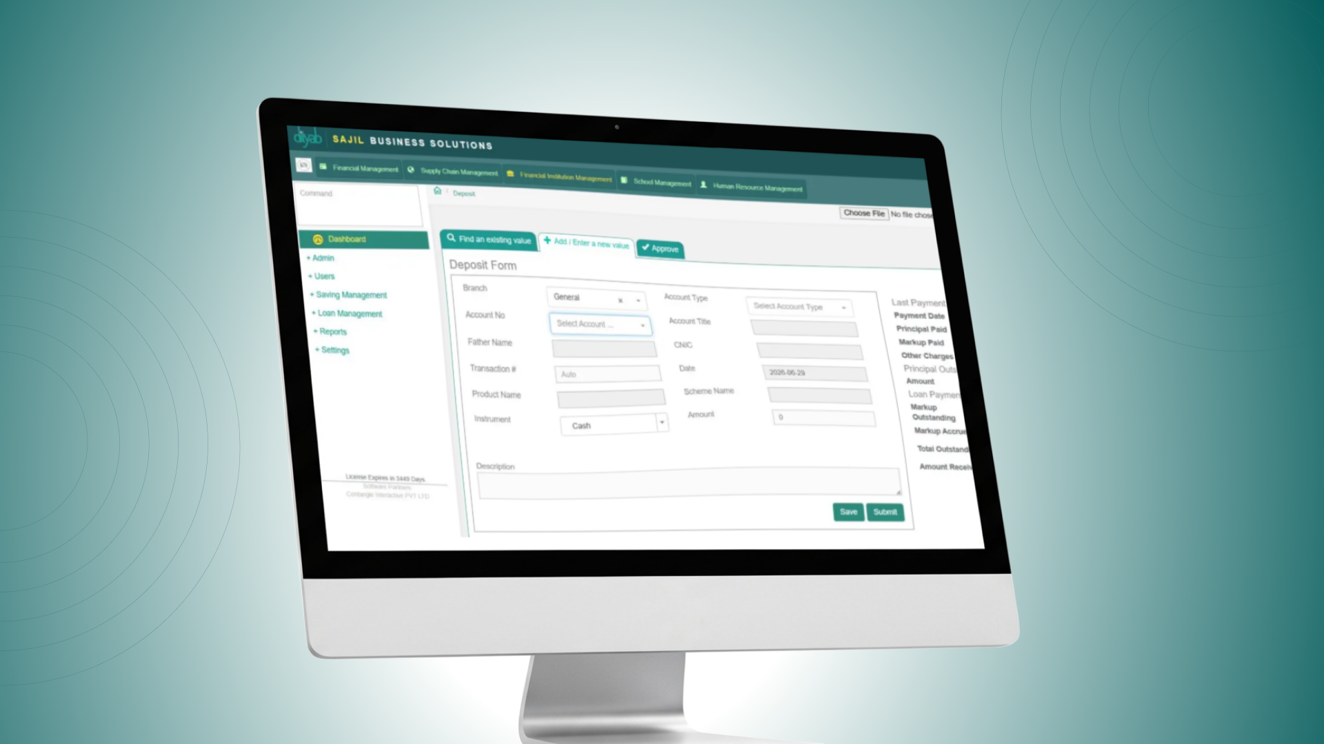 SAJIL Financial Management System
