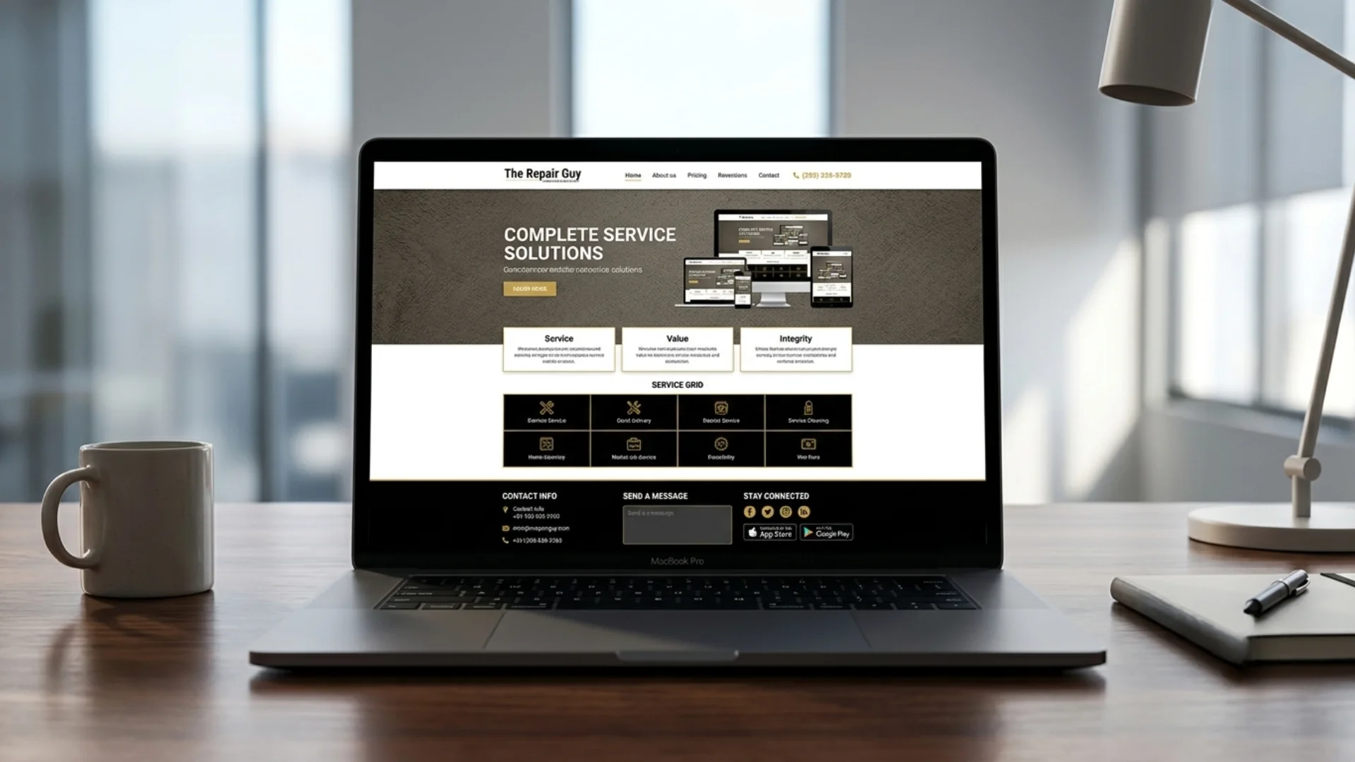 The Repair Guy Web and Mobile Service Platform