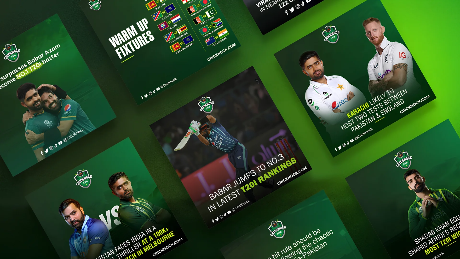 Cricket content needed to feel fast, energetic, and platform-ready