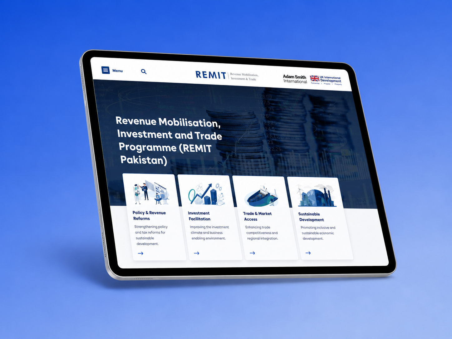 REMIT Pakistan Website