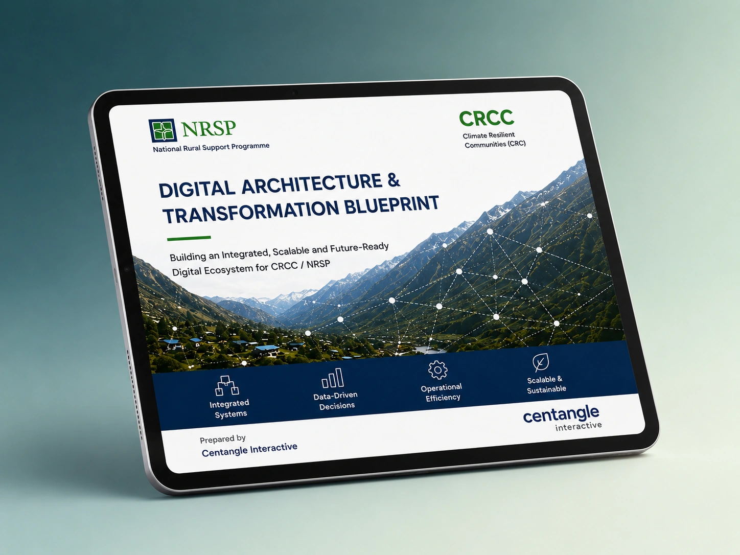 Creating a structured digital foundation for a complex development programme