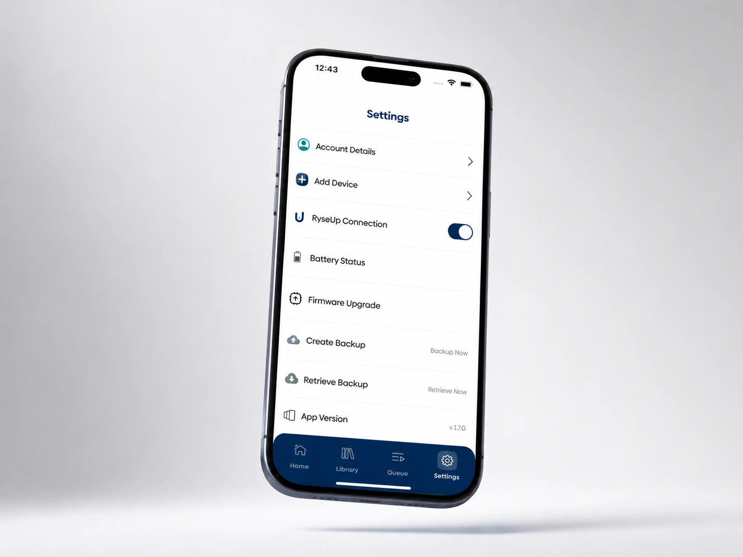 Creating a mobile experience for connected wellbeing.