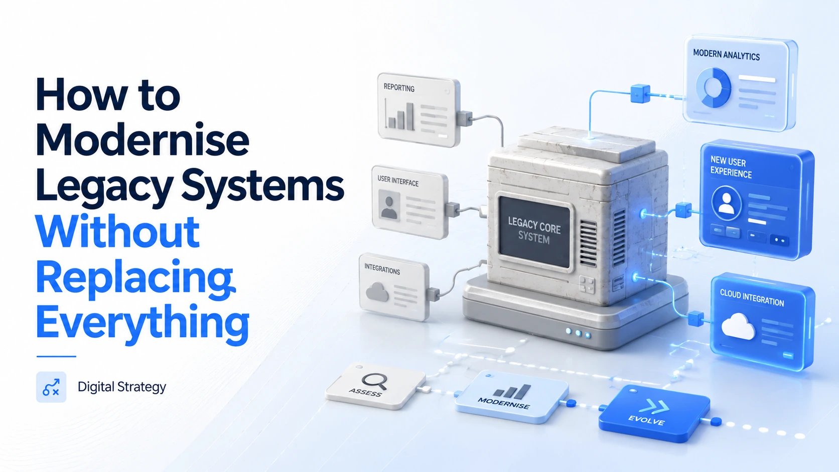 How to Modernise Legacy Systems Without Replacing Everything