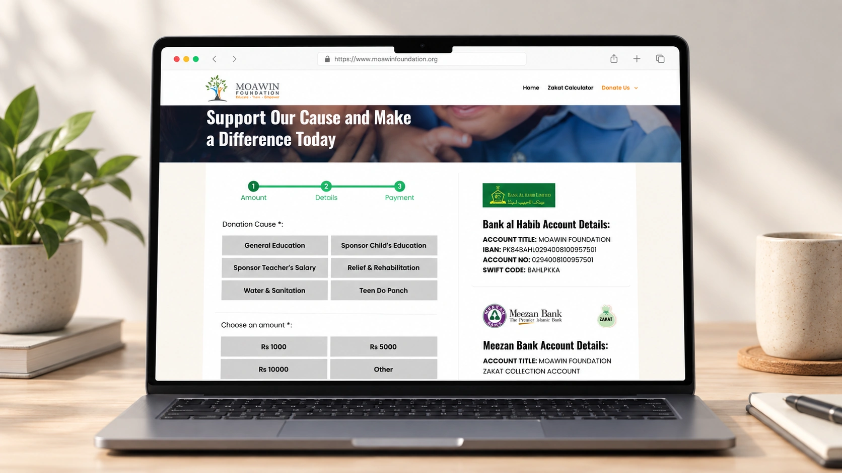 A structured digital platform for programmes, impact and participation